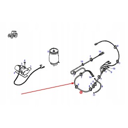 F312500031160 kompresoriaus elektros kabelis
