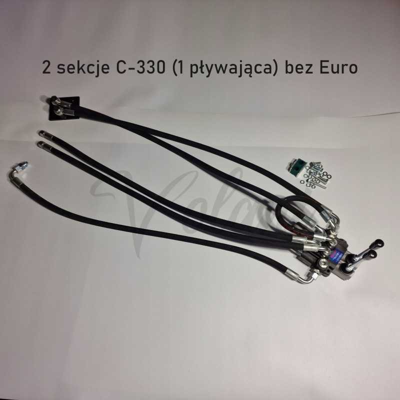 2 sekcijų išorinis skirstytuvas C 330, plūduriuojantis