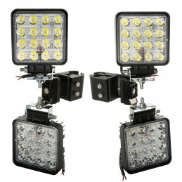 LED darbo lempa su šonine rankena 4vnt 192w 64l