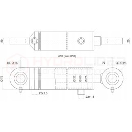 Vairo stiprintuvo pavara c 385a hydrolider
