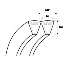 Kombaino diržas 2c bp h 3280 df 01145479