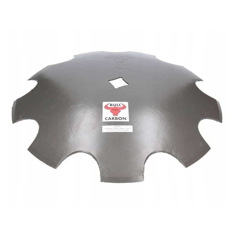 Dantytas akėčių diskas 460mm 30x30 3 5 anglinis plienas