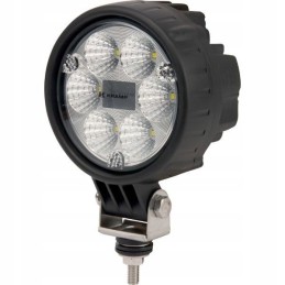 Halogeninė apvali LED darbinė lempa 24w 1500lm 10 30