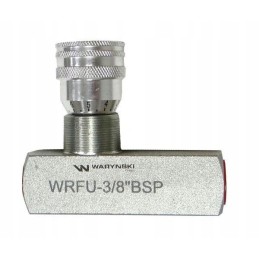 Ribojantis ir atbulinis vožtuvas WRF 90 3 8 BSP Waryns