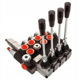 Hidraulinis skirstytuvas 40l, 4 sekcijų, 1p 1j 2d