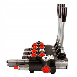 Hidraulinis skirstytuvas 40l, 4 sekcijų, 1p 1j 2d