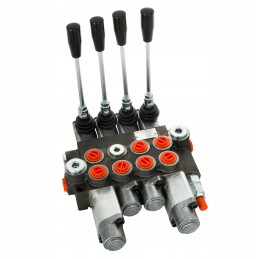 Hidraulinis skirstytuvas 40l, 4 sekcijos, 2p, 1d, 1j