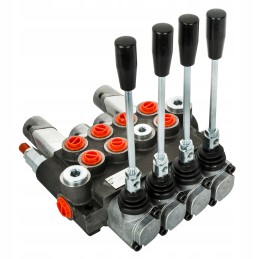 Hidraulinis skirstytuvas 40l, 4 sekcijos, 2p, 1d, 1j