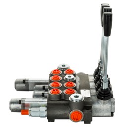 Hidraulinis skirstytuvas 40l, 4 sekcijos, 2p, 1d, 1j