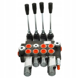 Hidraulinis skirstytuvas 40l, 4 sekcijos, 2p, 1d, 1j