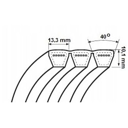 Kombaino diržas 3b bp h 1575 cl 673625 0 claas