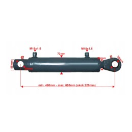 Hidraulinio cilindro pavara, stūmoklis 63x36, eiga 220