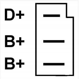 14v 70a generatorius mf massey ferguson traktoriui