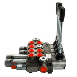 4 sekcijų hidraulinis skirstytuvas 40l 2p 1j 1z