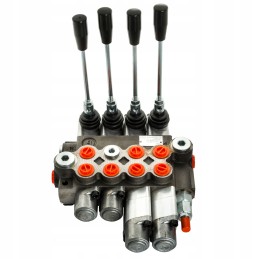 4 sekcijų hidraulinis skirstytuvas 40l 2p 1j 1z