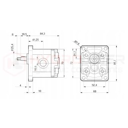 Honda GX270 vidaus degimo variklis, siurblys 22 5l 6 25cm3