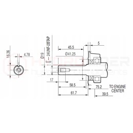 Honda GX270 vidaus degimo variklis, siurblys 13 7l 3 80cm3