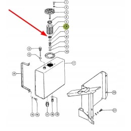 766540 0 hidraulinės alyvos filtro veltinio žiedas
