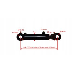 Hidraulinio cilindro pavaros stūmoklis 50x28 taktų 100