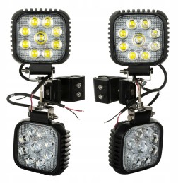 LED darbo lempa su šonine rankena, 4 vnt, 108 vatai