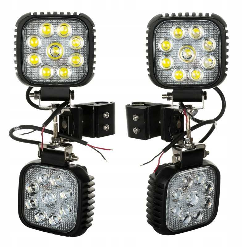 LED darbo lempa su šonine rankena, 4 vnt, 108 vatai