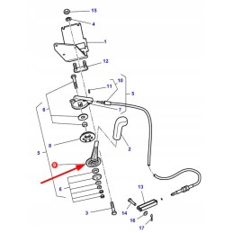 4285769m1 droselio valdymo svirtis