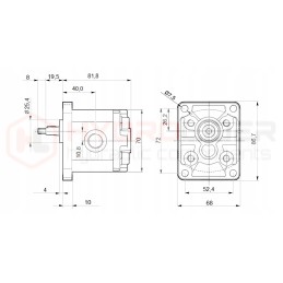 Honda GX270 vidaus degimo variklis, siurblys 20l 5 55cm3