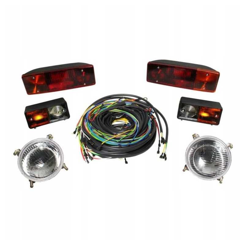 Montavimo rinkinys c 385 6 cilindrų lempos laidai