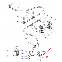 Agco 4284633m1 hidraulinis bakas