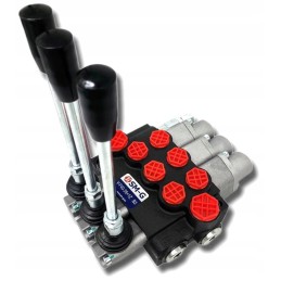 Hidraulinis skirstytuvas, 3 sekcijų, 40l, pajungimo skląstis