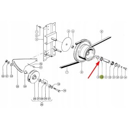 215467 0 rutulinis guolis 1 eilė 6206 2rs c3