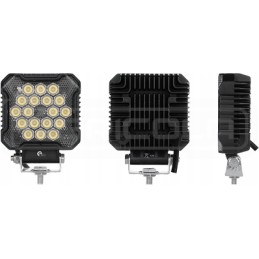 Darbo lempa 18xled 2800 lm 26w jungtis