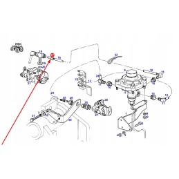 Pneumatinių stabdžių sistemos jungtis X596301900000