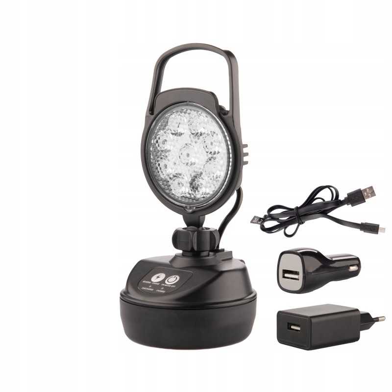 Darbo lempa 9xled 9w jungtis