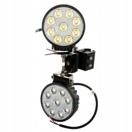 Darbinių lempų laikiklio komplektas 2 vnt nh atlas jcb