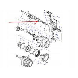 3764011m1 priekinės ašies pavaros blokas