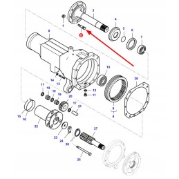 V31796200 varžtas m20 x 1 5mm