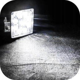 Halogeninė darbo lempa 9 LED 9W IP65 traktoriui