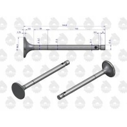Išmetimo vožtuvas c 330 originalus ursus
