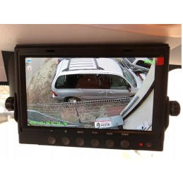 Metalinė HD atbulinė kamera, Sony optika, AX7 laidas