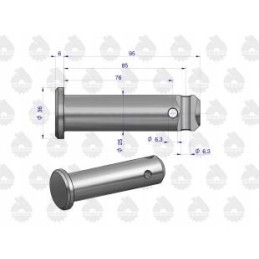 C 360 pakabos tvirtinimo kaištis, originalus Ursus
