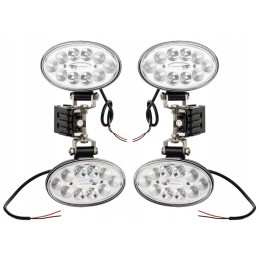 40 LED darbo lempų su 22-25 mm vamzdiniu laikikliu