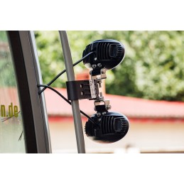 40 LED darbo lempų su 22-25 mm vamzdiniu laikikliu