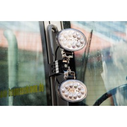 40 LED darbo lempų su 22-25 mm vamzdiniu laikikliu