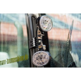 40 LED darbo lempų su 22-25 mm vamzdiniu laikikliu