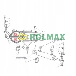 Vairo stiprintuvo pavara new holland case 87546274