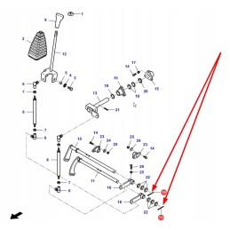La10734901 kaištis r4 x 40 mm
