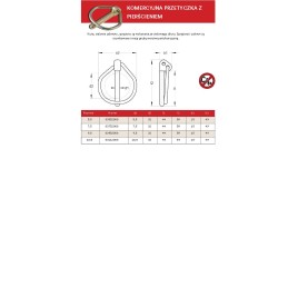 Smeigtukas su žiedu rubig 12x45 oe10 5