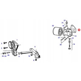 F139207310470 alyvos filtro pagrindo tarpiklis
