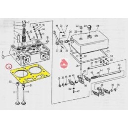 Galvutės tarpiklis silikoninis C 330 originalus